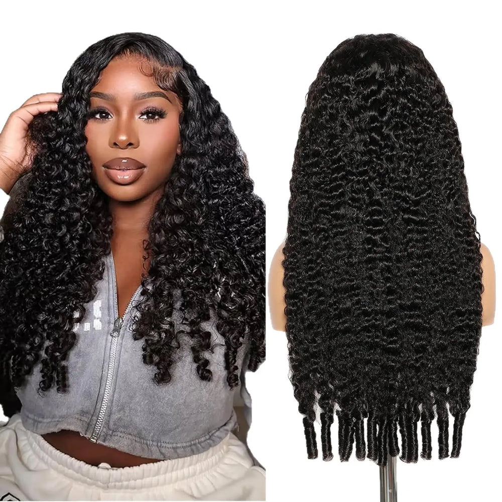 Perruque Burmese Curly 13x4 Lace Front 250% Densité 18" — 100% Cheveux Humains
