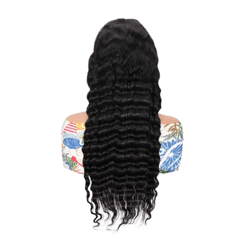 Perruque Deep Wave 15A Lace Front 180% Densité 22" — 100% Cheveux Humains