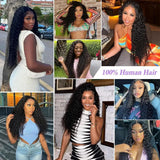 Perruque Deep Wave 15A Lace Front 180% Densité 22" — 100% Cheveux Humains