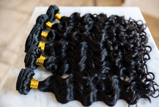 Extensions Burmese Curly – Cheveux Humains Vierges 100% Naturels