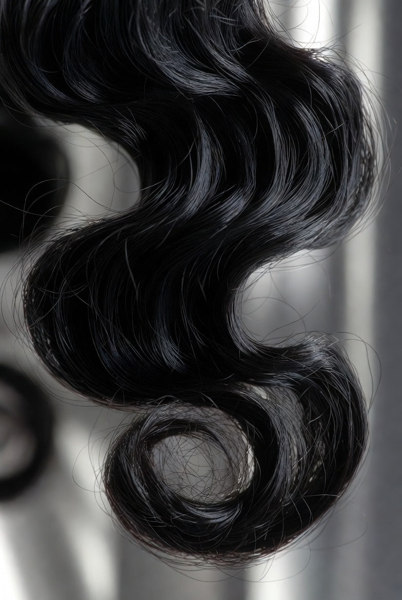 PerisModa Burmese Curly Bundles - Extensions Cheveux 100% Vierges Naturels Bouclés Deep Wave | Noir Naturel