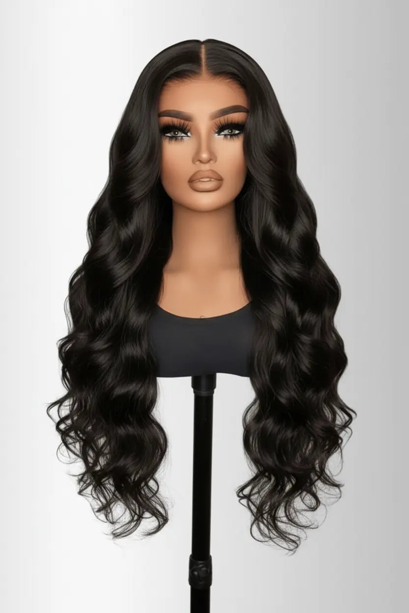 Perruque Lace Front Body Wave Très Longue