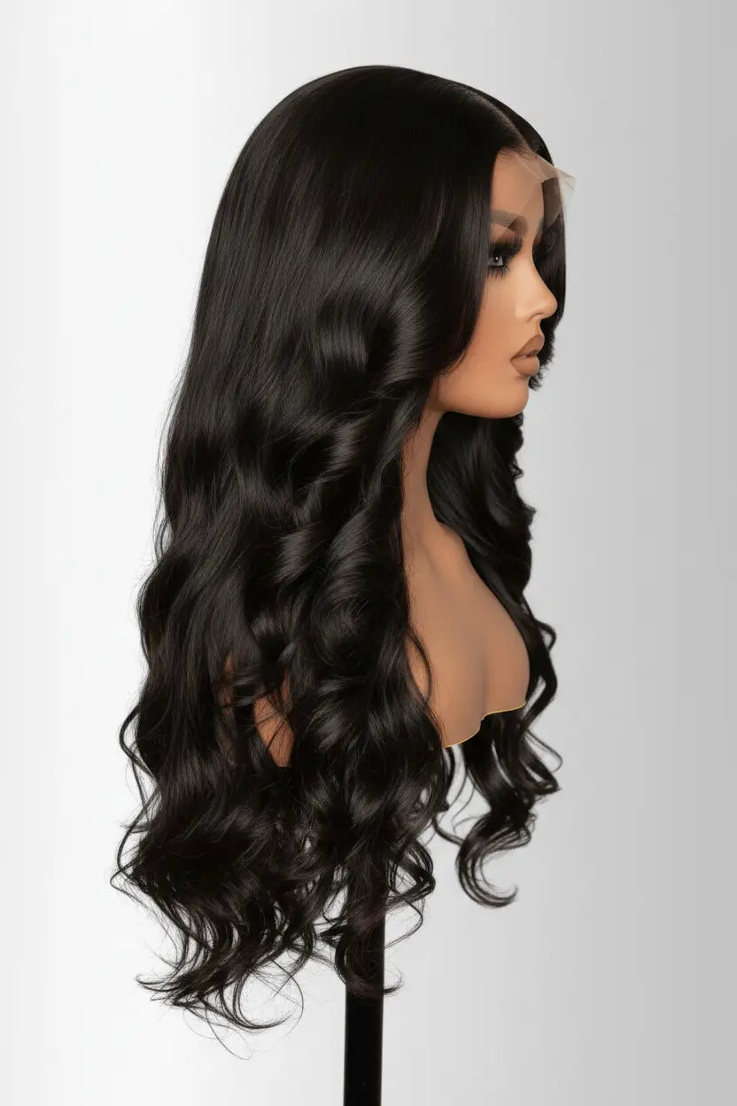 Perruque Lace Front Body Wave Très Longue