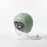 Casque vapeur vert sauge