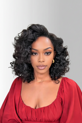 Perruque Lace Front Curly Bouncy Courte