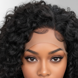 Perruque Lace Front Curly Bouncy Courte