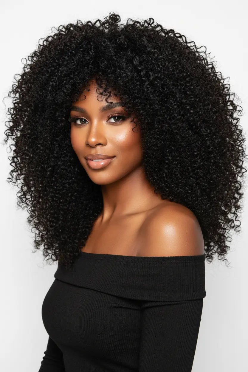 Tissage Extensions Curly Volumineux