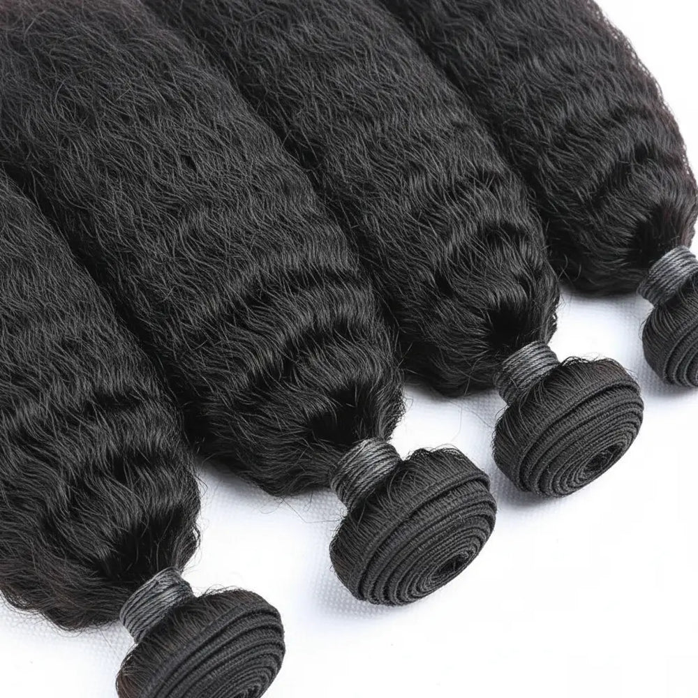 Tissage Extensions Kinky Straight - Lot de 4