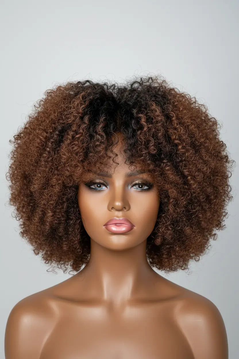 Duo Perruques Afro Curly 2-en-1