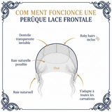 Perruque Lace Front Bouclée Volumineuse Noire