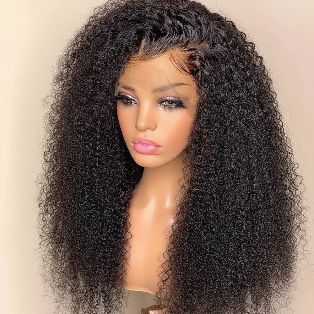 Perruque Lace Front Kinky Curly Longue