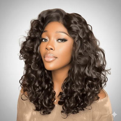 Perruque Lace Front Wavy Naturelle